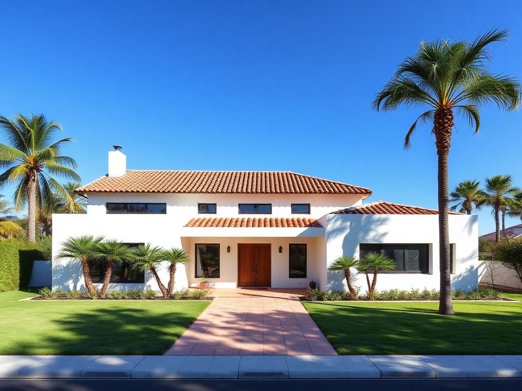 Casa mediterránea en La Florida